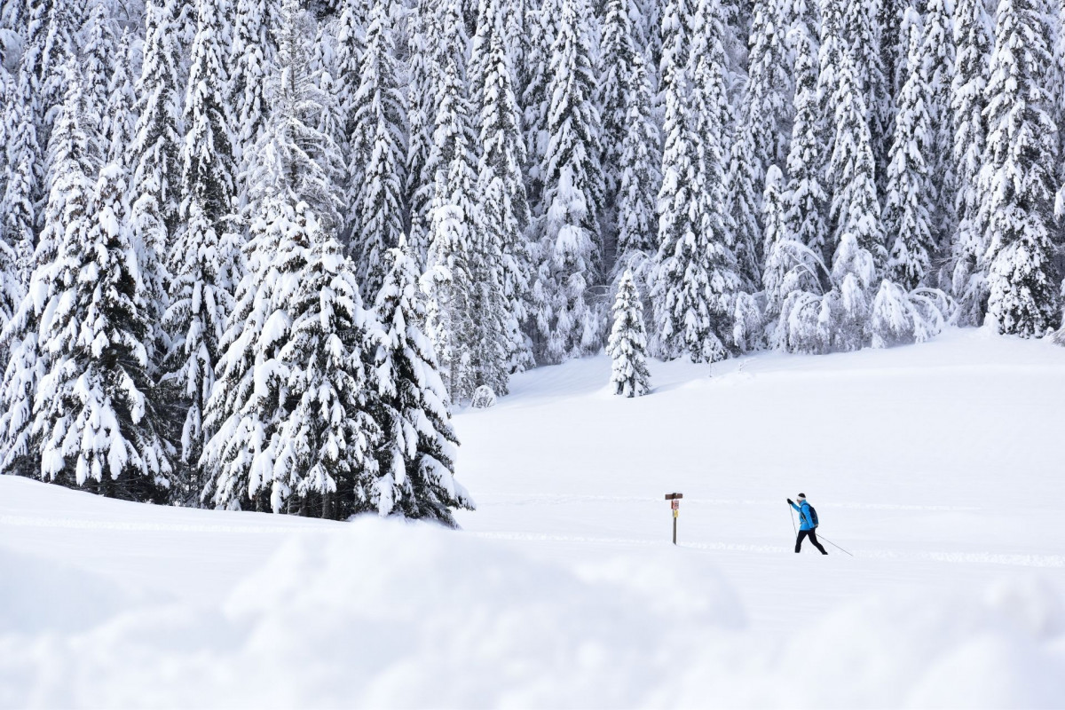 Ski de fond à Chapelle des Bois