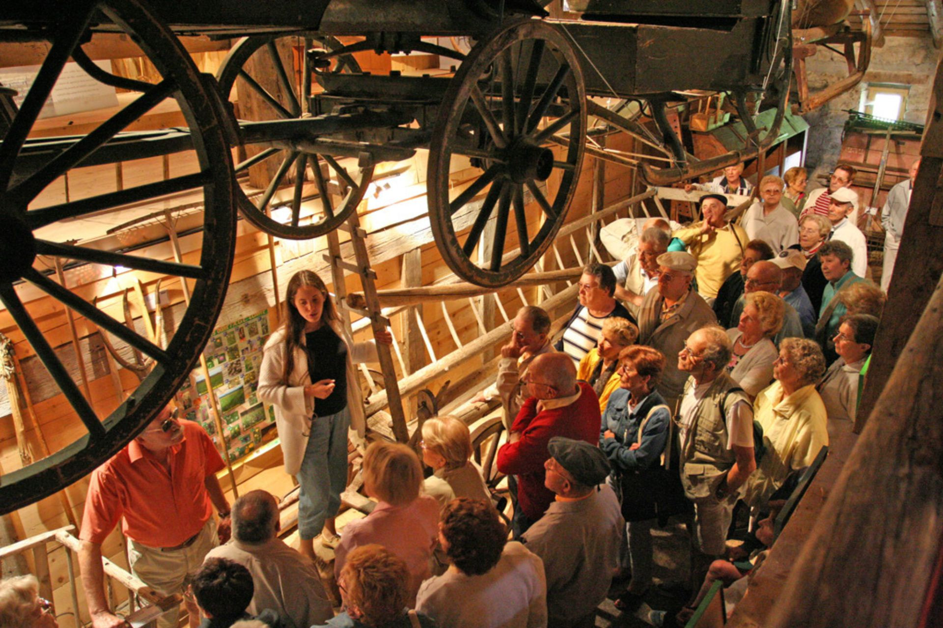 Visite guidée de l'écomusée Maison Michaud à Chapelle des Bois