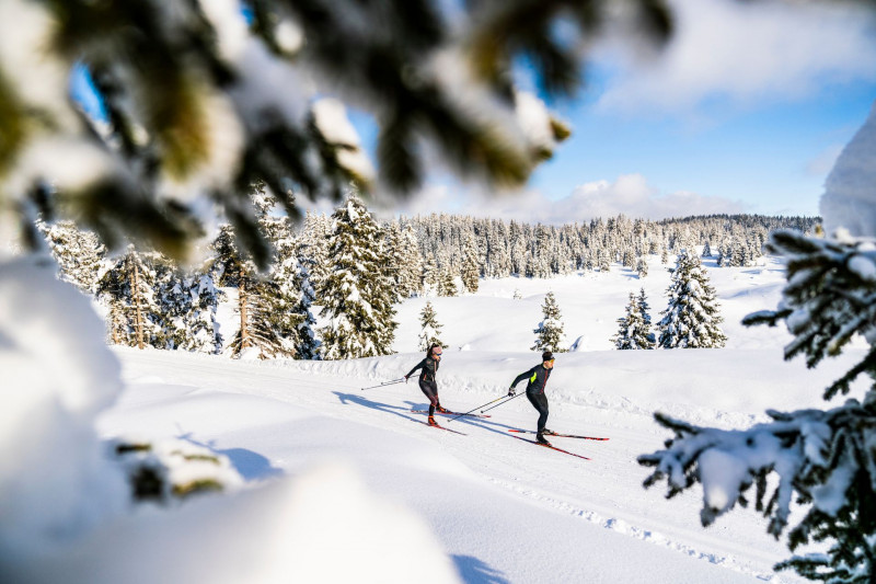 Espace nordique jurassien : ski de fond et activités nordiques