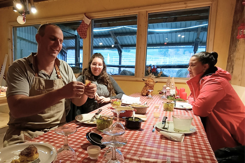 Repas à la Ferme - Les Tables d'Highlands