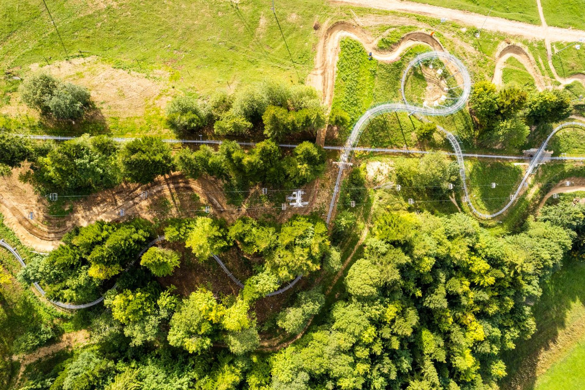 Luge sur rails luge des cimes à Métabief - &copy; Ben Becker