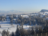Le Mont d'Or en hiver