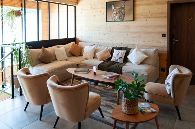 salon commun Notre Chalet