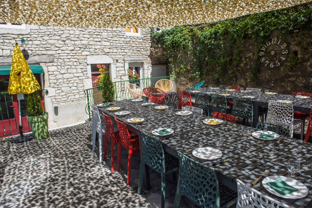 Gîte de la Truite d'Or - terrasse