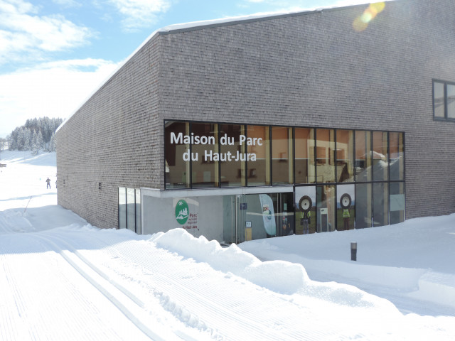 Maison du Parc_vue extérieur hiver