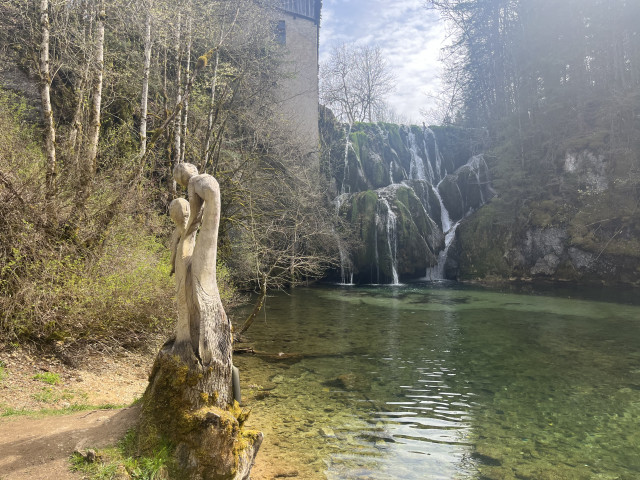 Cascade de la Source bleue
