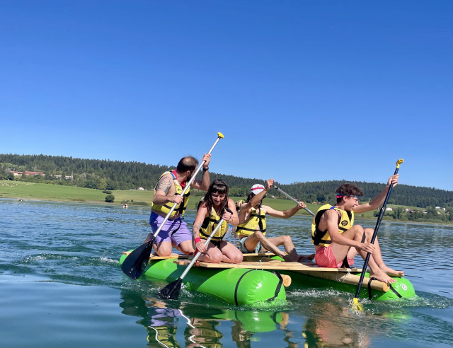 Teambuilding sur le lac de Saint Point