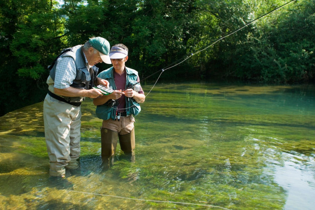 Stage de pêche à la mouche dans le Doubs