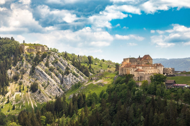 Chateau de Joux et Fort Malher