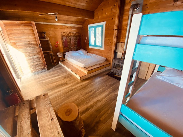 l'intérieur du chalet