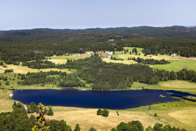 Lac des mortes - Chapelle des Bois