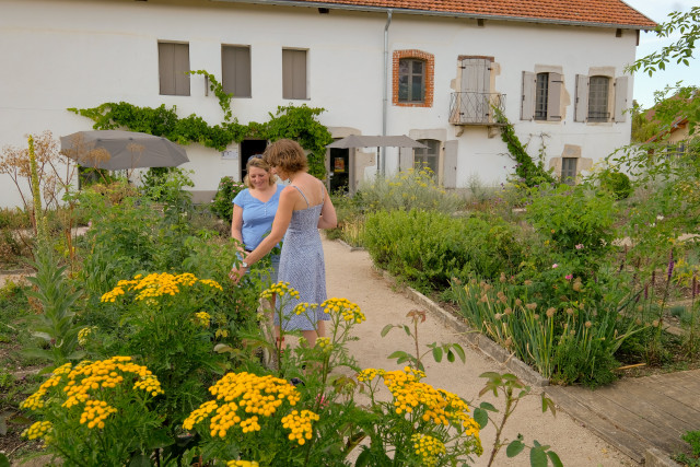 Jardin de la ferme familiale Courbet