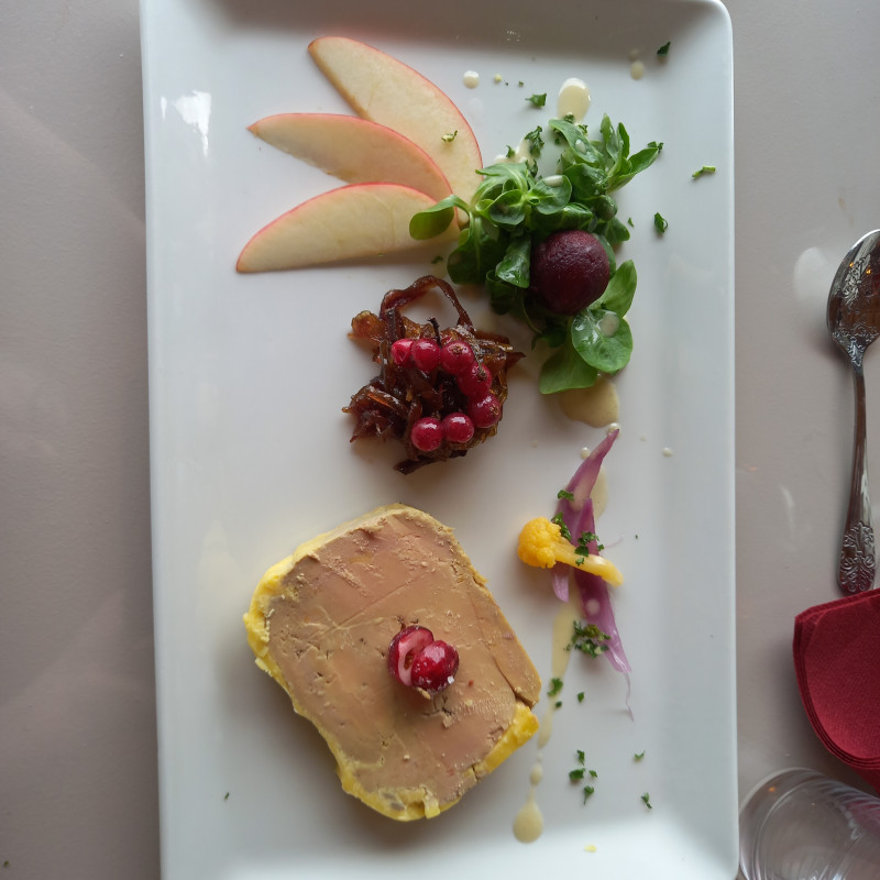 Foie gras maison - © Chalet du sentier Foie gras maison