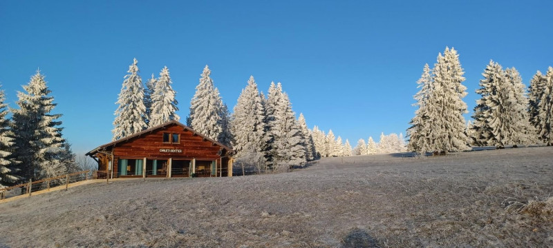 Chalet du sentier un jour de givre - © Chalet du sentier Chalet du sentier un jour de givre