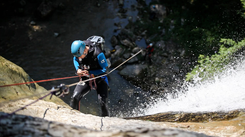 Canyoning jura Gros Dard noaguides