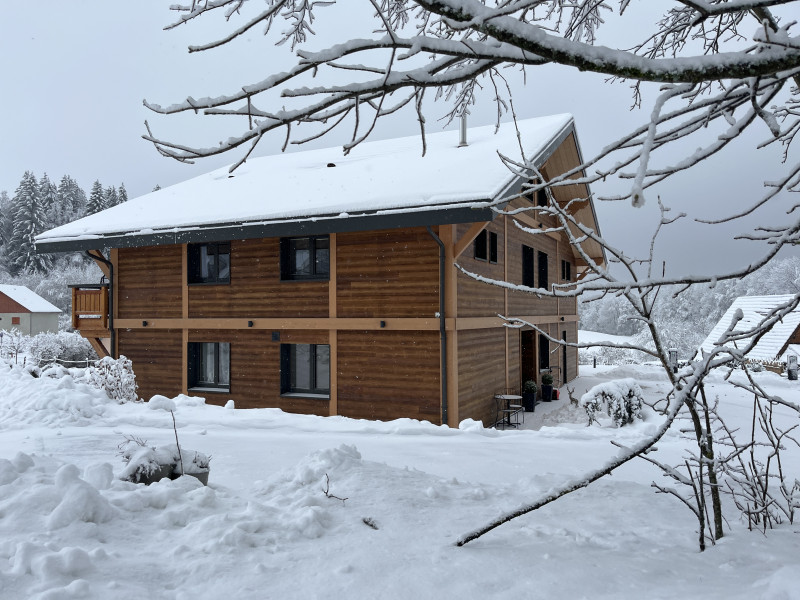 Notre Chalet extérieur hiver 2026