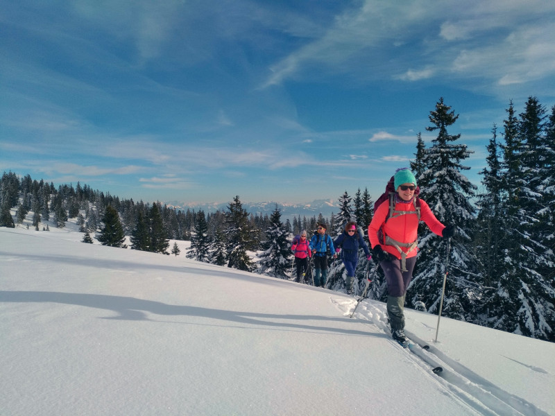 Ski de rando nordique dans les Montagnes du Jura