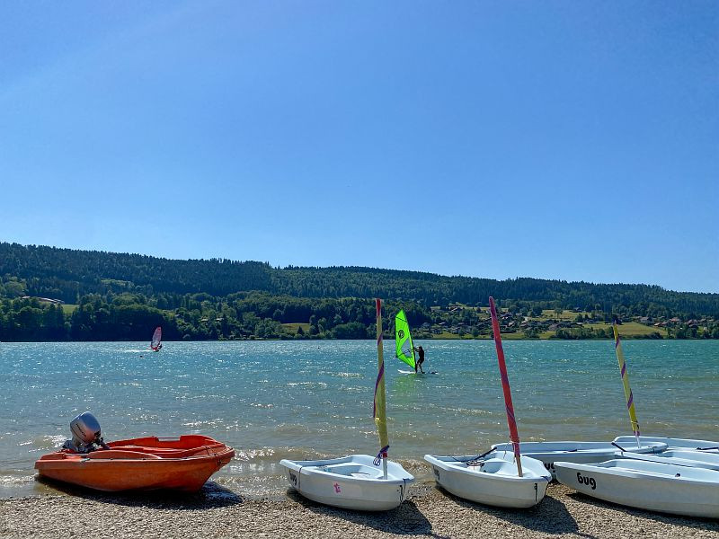 Plage des Grangettes Plage des Grangettes