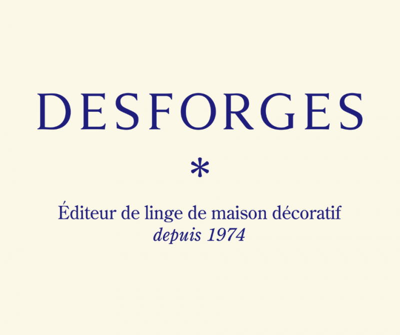 Linge de Maison Olivier Desforges