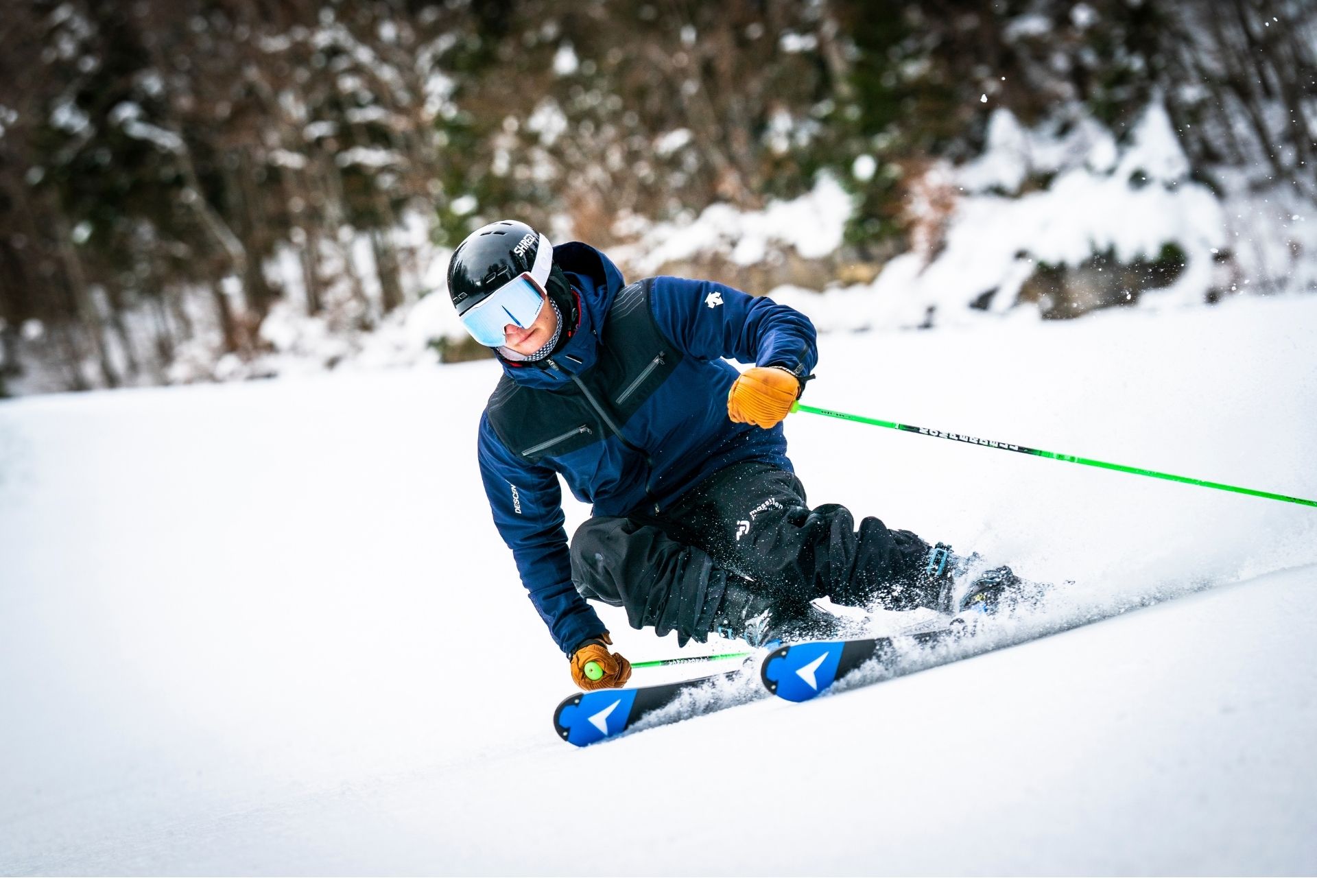 Personne en train de faire du ski alpin - © Ben Becker Personne en train de faire du ski alpin - © Ben Becker