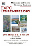 30-31 mai + 6-7 juin - Expo peinture - Remoray_page-0001