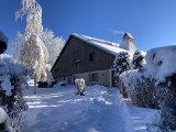 Notre ferme sous la neige