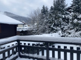 terrasse en hiver