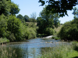 La rivière.