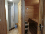 Chalet Epervière - sauna et salle de bain rdc
