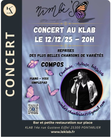 12 dec - concert Klab - Pontarlier