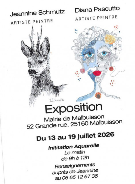 13 au 19 juillet - Exposition aquarelle - Malbuisson