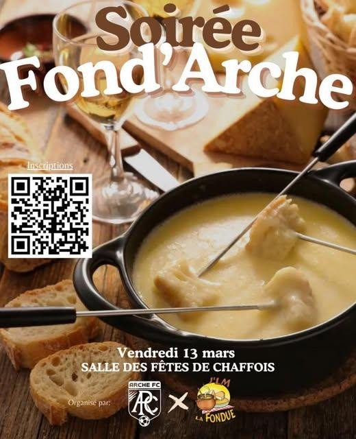 13 mars - soirée fondue - chaffois