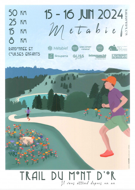 15 et 16 juin- Trail du Mont d'Or - Métabief