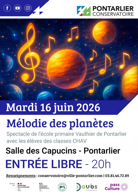 16 juin - mélodie des planètes - Pontarlier