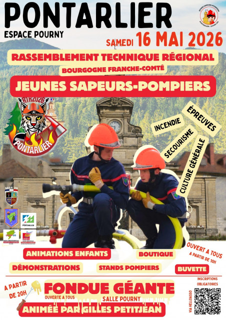 PONTARLIER - Affiche VALIDEE RTR + FONDUE