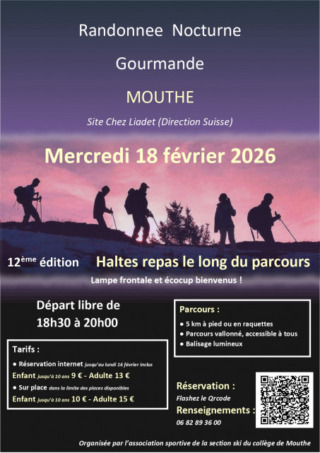 18 Février - Rando nocturne - chez Liadet