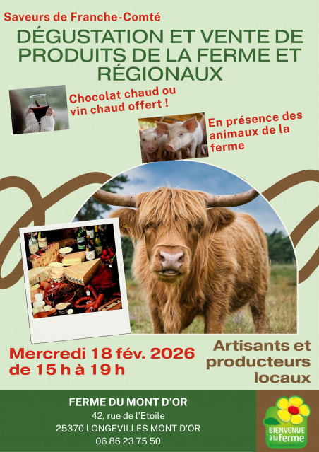 18 fev - dégustation - ferme du mont d'or
