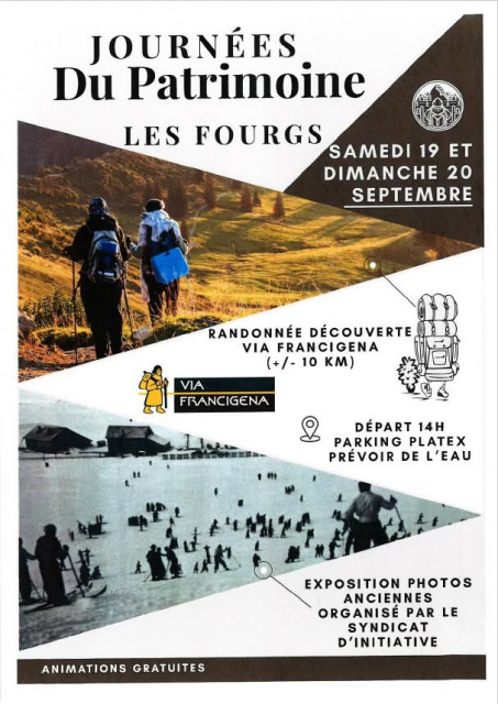 19 et 20 sept - JEP - Les Fourgs