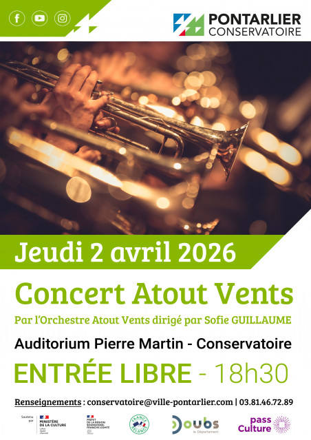 2 avril - concert - pontarlier