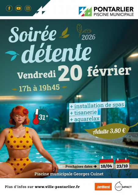 20 fevrier - soirée détente - Pontarlier
