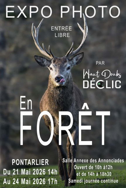 21 au 24 mai - exposition photos - pontarlier