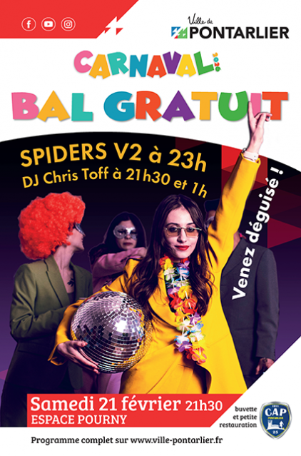 21 février - bal du carnaval - pontarlier