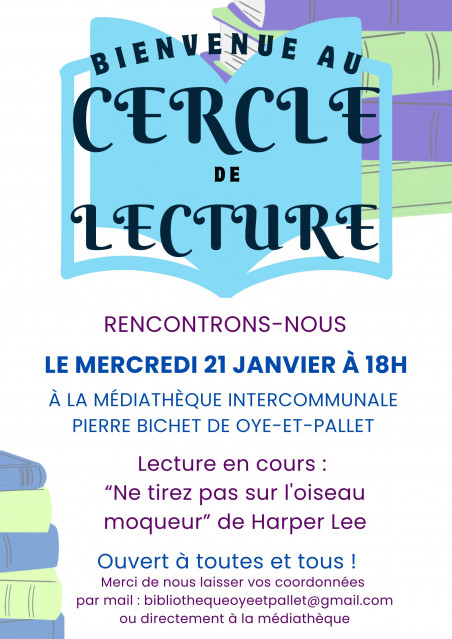 21 janv - Club lecture - Oye et Pallet