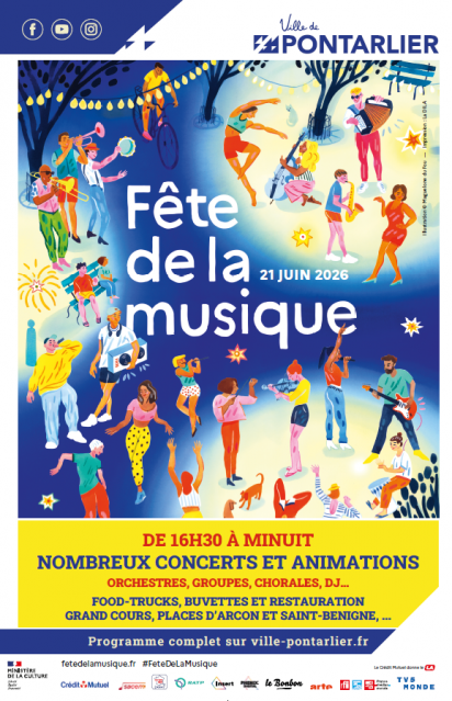 21 juin - fete de la musique - pontarlier