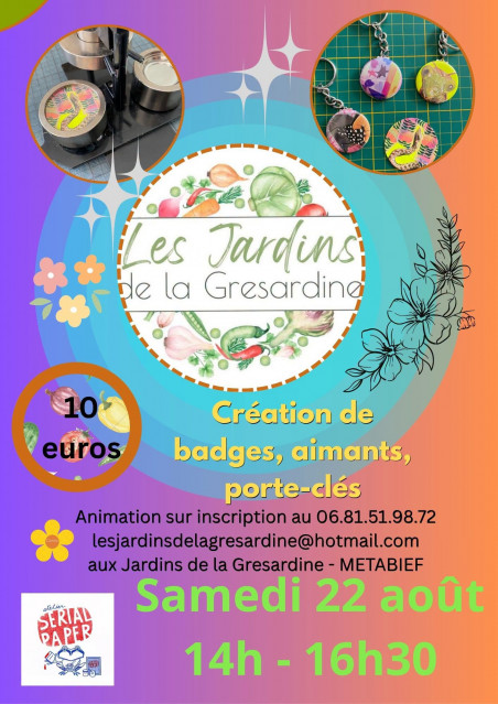 22 aout - création badges - métabief