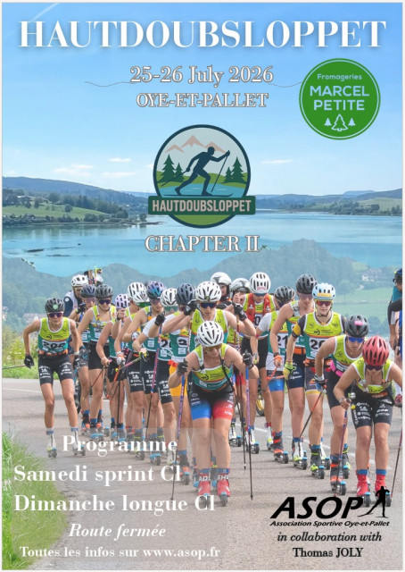 25-26 juillet - Hautdoubsloppet - Oye et Pallet