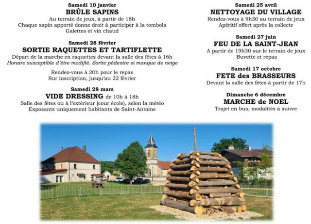 25 avril - Nettoyage dU village - Saint Antoine