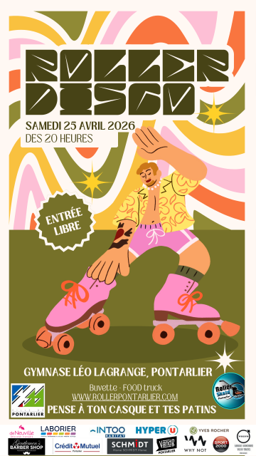 Coloré rétro disco événement roller story instagram - 1