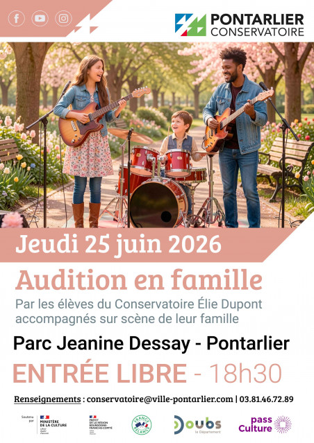 25 juin - audition en famille - pontarlier