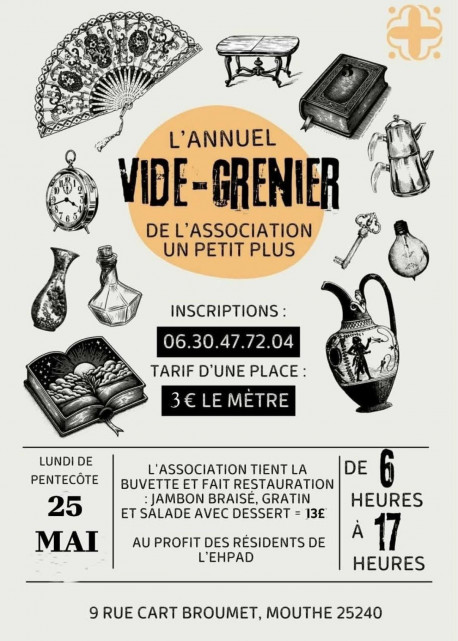 25 mai - Brocante - Mouthe